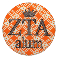 Orange & White - ZTA Alum
