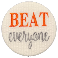 BEAT everyone - Orange & White