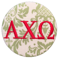 Alpha Chi Omega - Damask