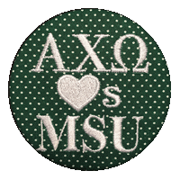 Green & White Spartans - Alpha Chi Omega