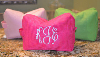 Monogrammed Cosmetic Case