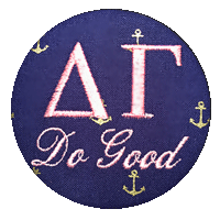 Delta Gamma - Navy Anchor