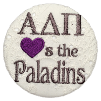 Purple & White Paladins - Alpha Delta Pi