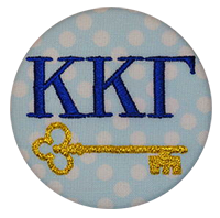 Kappa Kappa Gamma - Blue Dot Key