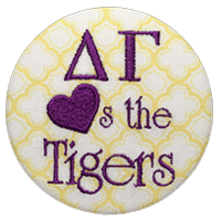 Purple & Gold Tigers - Yellow Clover
