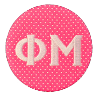 Phi Mu - Pink Polka Dot