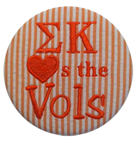 Orange & White Vols - Orange Seersucker