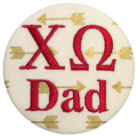 Garnet & Gold - Sorority Dad arrows