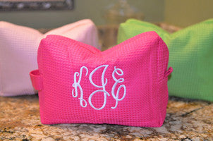 Monogrammed Cosmetic Case